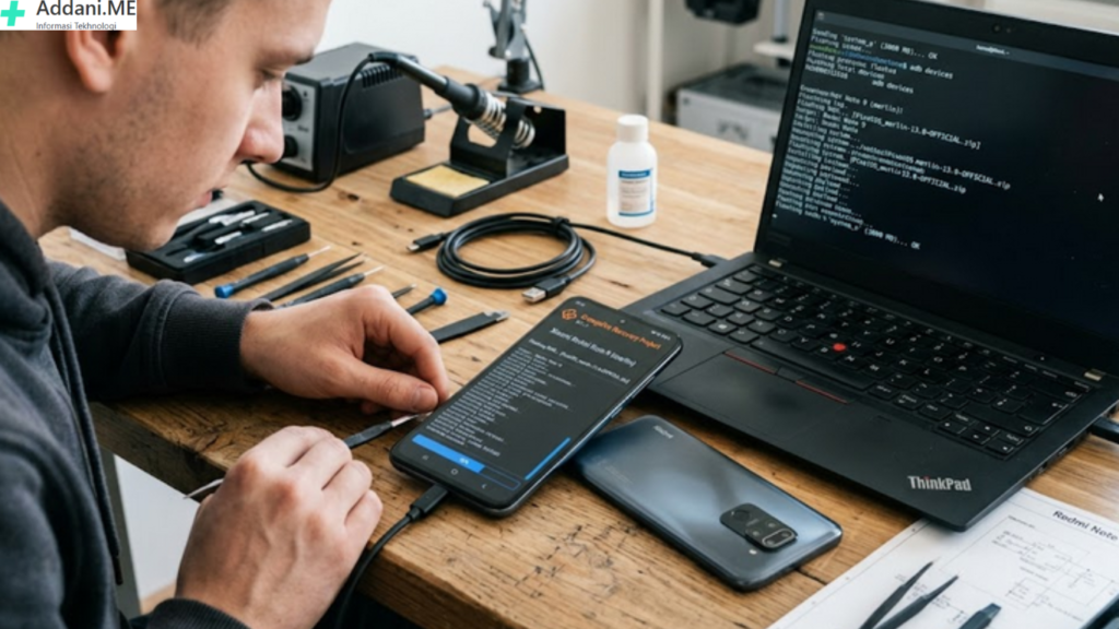 cara Install Custom ROM Redmi Note 9